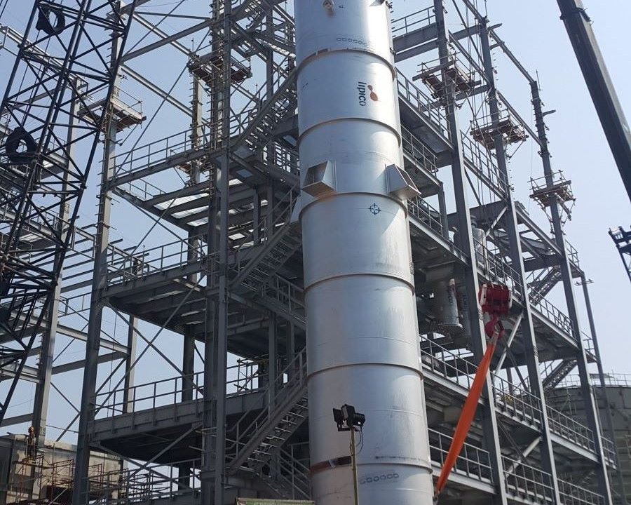 3. Erection Mechanical Equipment on platform