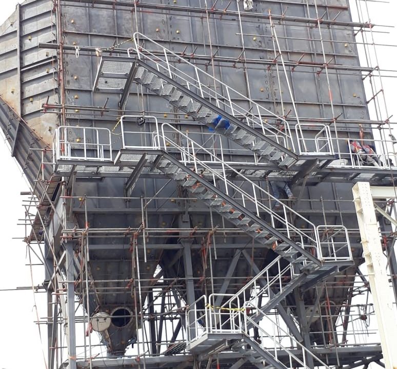 3. Erection of ESP Panel