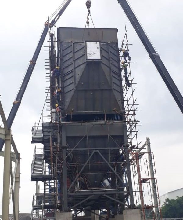 4. Erection Inlet-Outlet of ESP